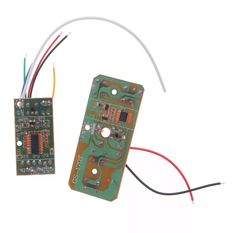 

4CH RC Remote Control 27MHz Circuit PCB Transmitter + Receiver Board High Quality RC Car Remote Control Toys Parts