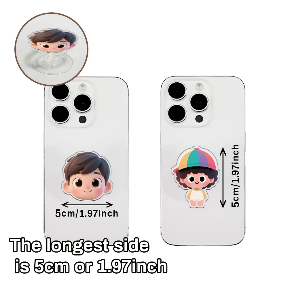 1 قطعة/3 قطعة حامل هاتف مخصص يمكن تعديله بحرية وتعديلها. اختر الصور والتصاميم المفضلة لديك لتخصيص زيك