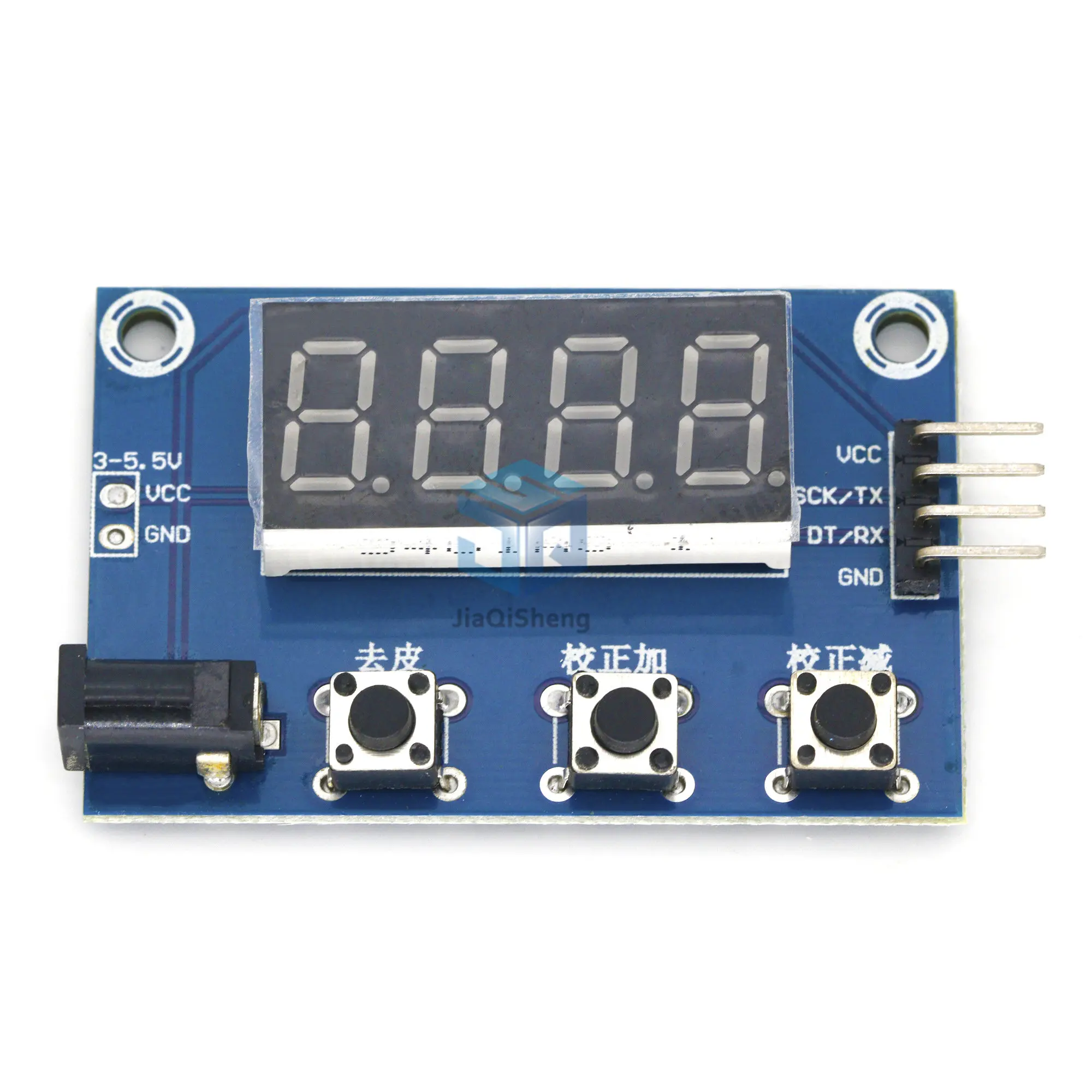 HX711 sensore di pressione del peso della cella di carico strumento di pesatura bilancia elettronica modulo AD con Display digitale a 4 cifre