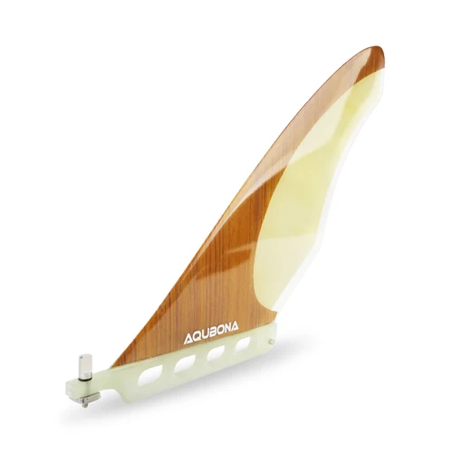 Imagen 2 del producto Aleta central única de 7/8/9/10 pulgadas con 1 tornillo de aleta sin herramienta, aletas de repuesto SUP reforzadas con fibra de