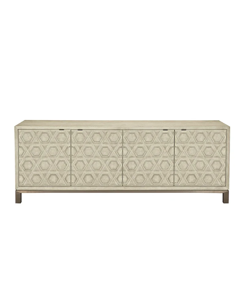 

Nordic light luxury living room solid wood TV locker simple American old foyer entrance cabinet