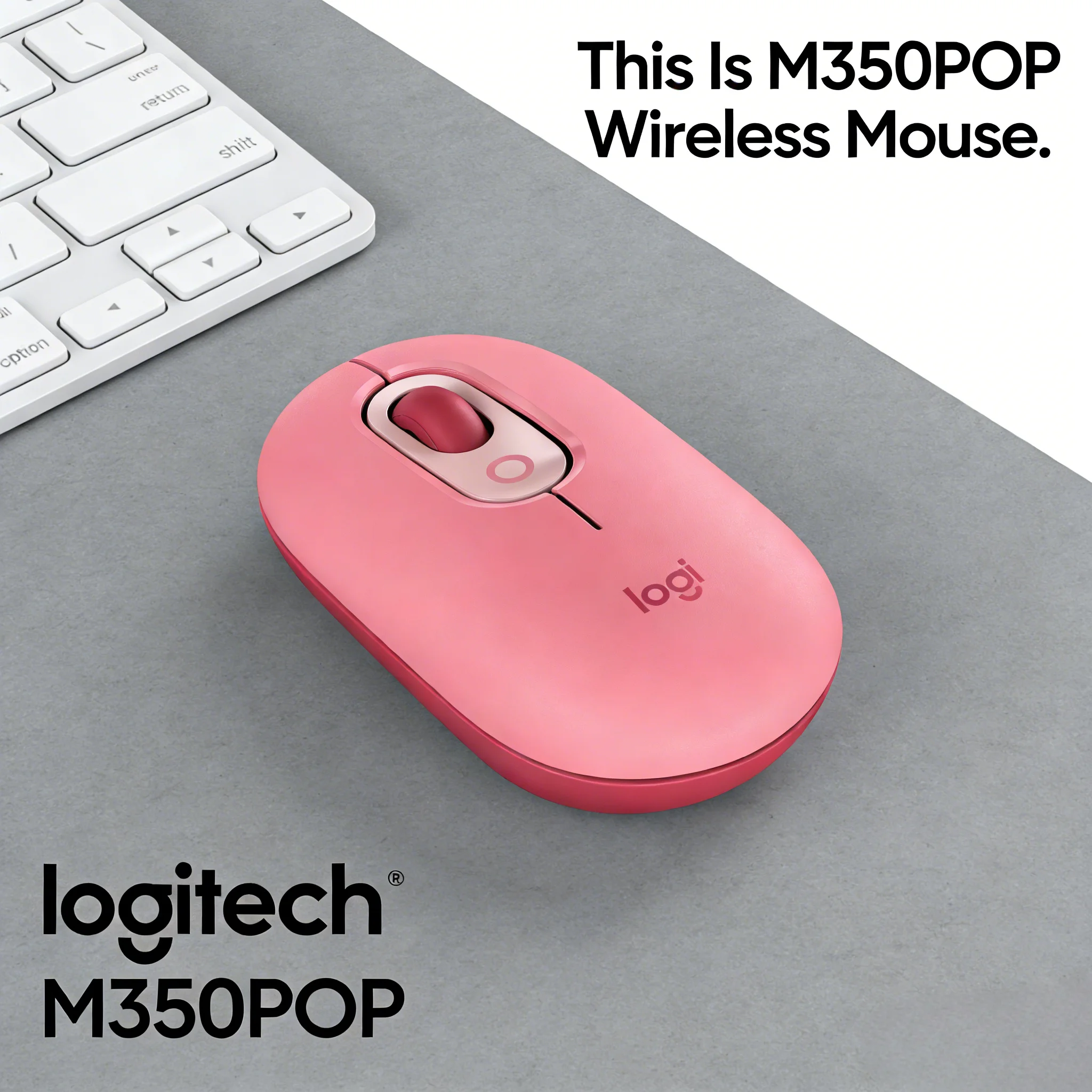 

Беспроводная мышь Logitech M350 POP Business, рекомендованная для офисного использования