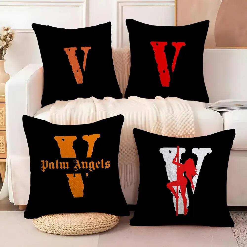 Fashion Brands v-VlonE-e Cushion Cover  Plush Fabric Soft Double Sided Print Sofa Cushion Cover Throw Pillow Covers
