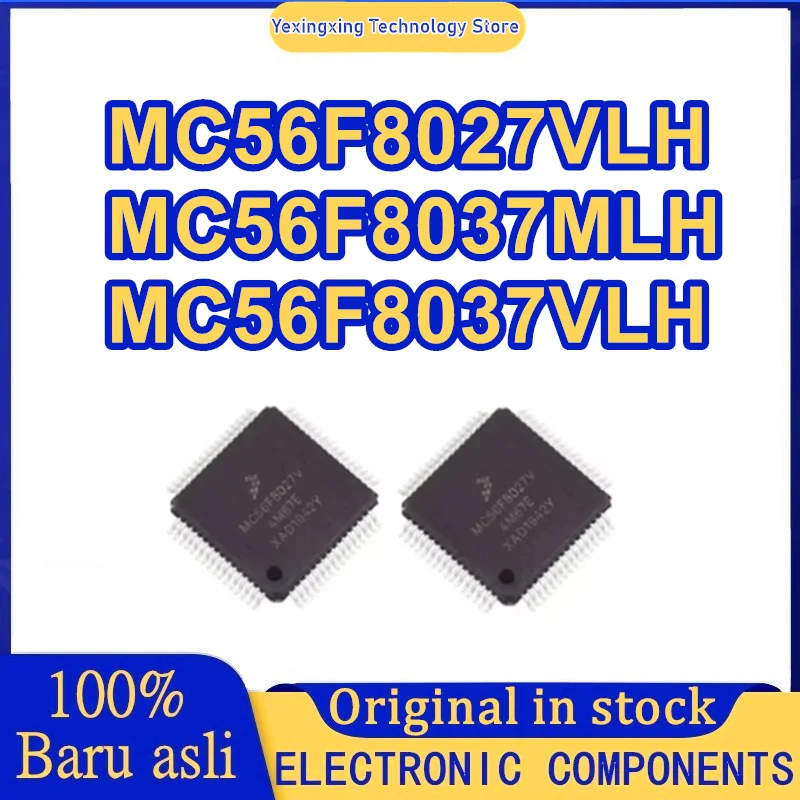 MC56F8027VLH MC56F8037MLH MC56F8037VLH MC56F8027 MC56F8037 MC56F8037  MC56F MC IC MCU Chip TQFP64 in stock