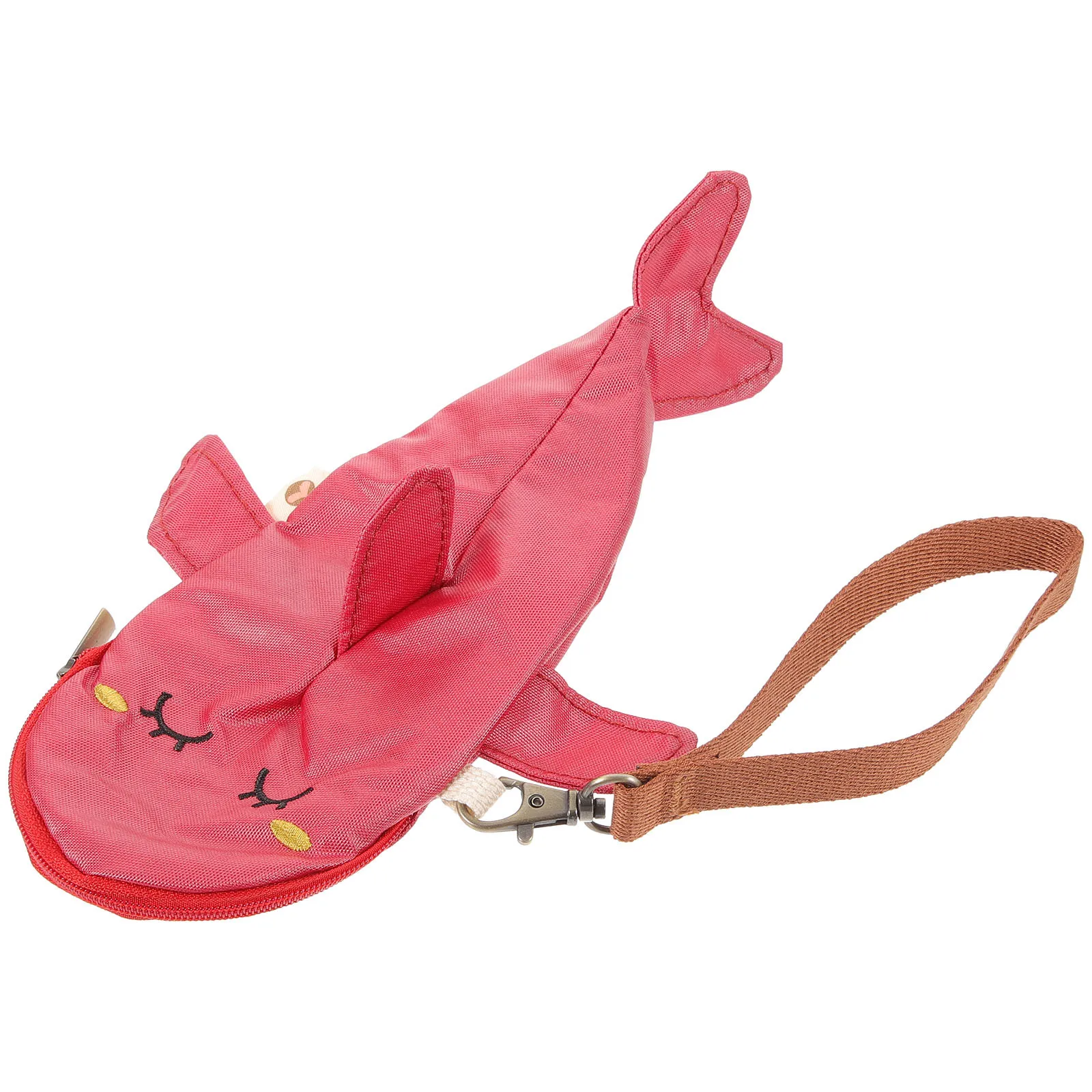 

Fish Shape Pencil Case Oxford Cloth Large Capacity Stationery Pouch Pen Bag for School Storage Creative Fish Pen Holder Pencil