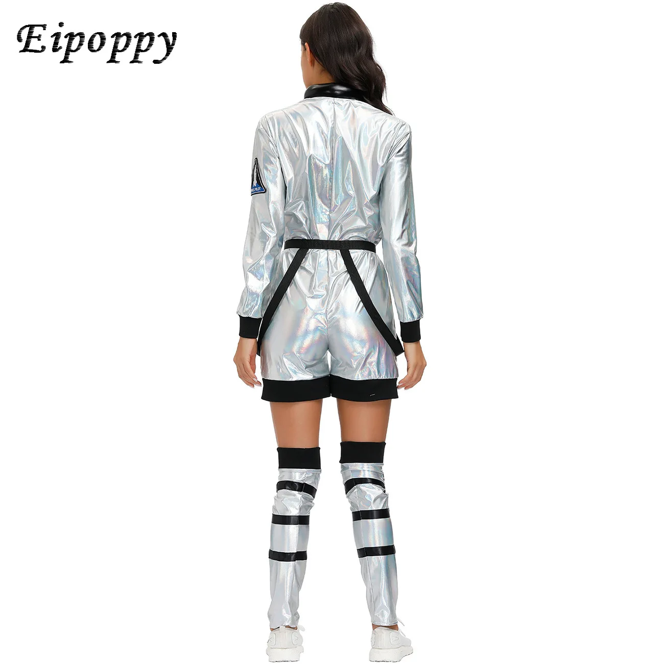 زي رائد فضاء هالوين للرجال والنساء ، بدلة فضاء الأرض تجول ، ملابس مسرح نسائية