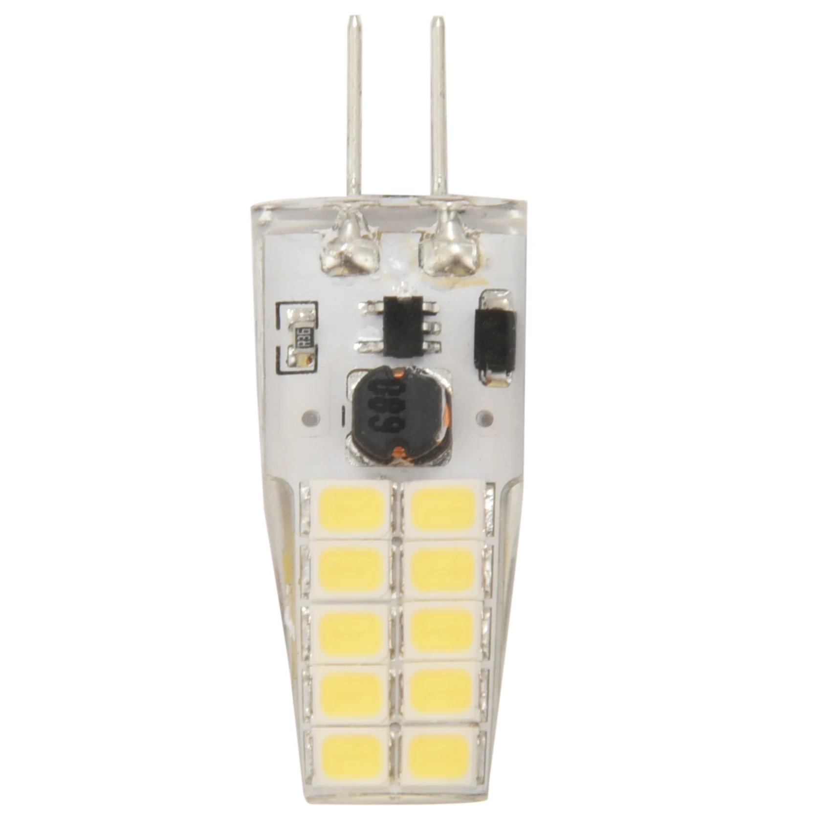 Exquisite-10PCS G4 LED Bulb AC/DC12V-24V 3W LED G4 Light 20LED 360 Angle Light 2835SMD Replace 30W Halogen Lamp