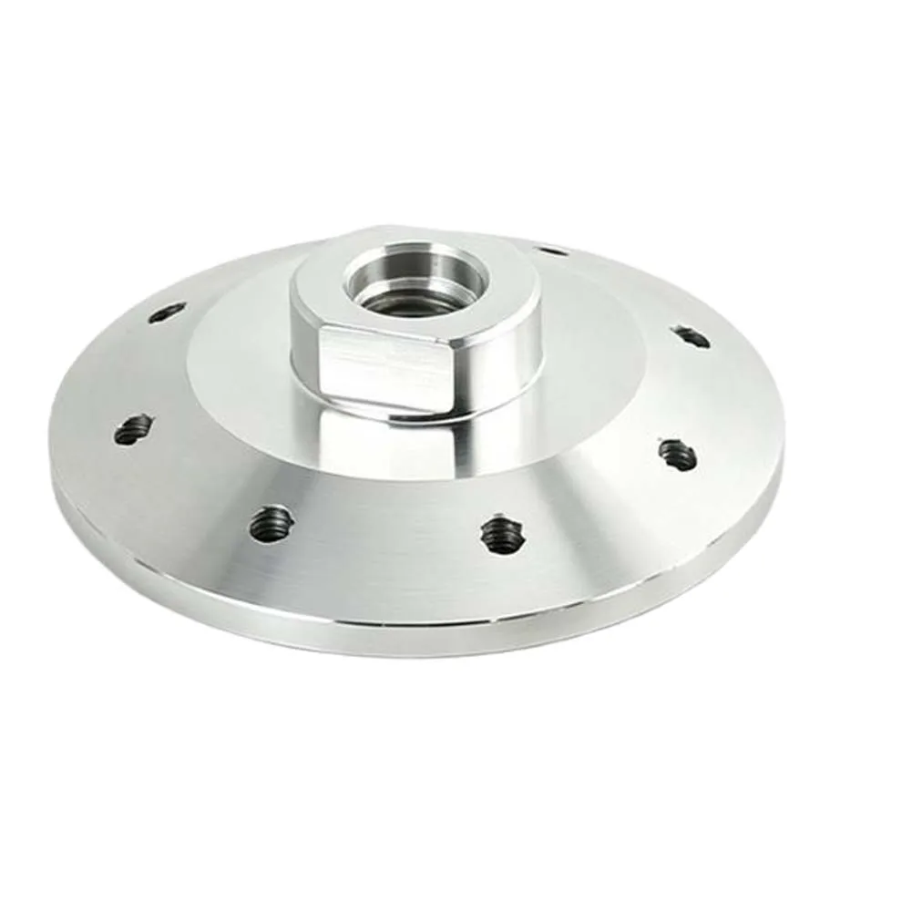 Aluminum Alloy Angle Grinder Flange Plate For M10 For M14 Adapter For 100mm Cutting Disc Mounting Secure Fastening Black Design