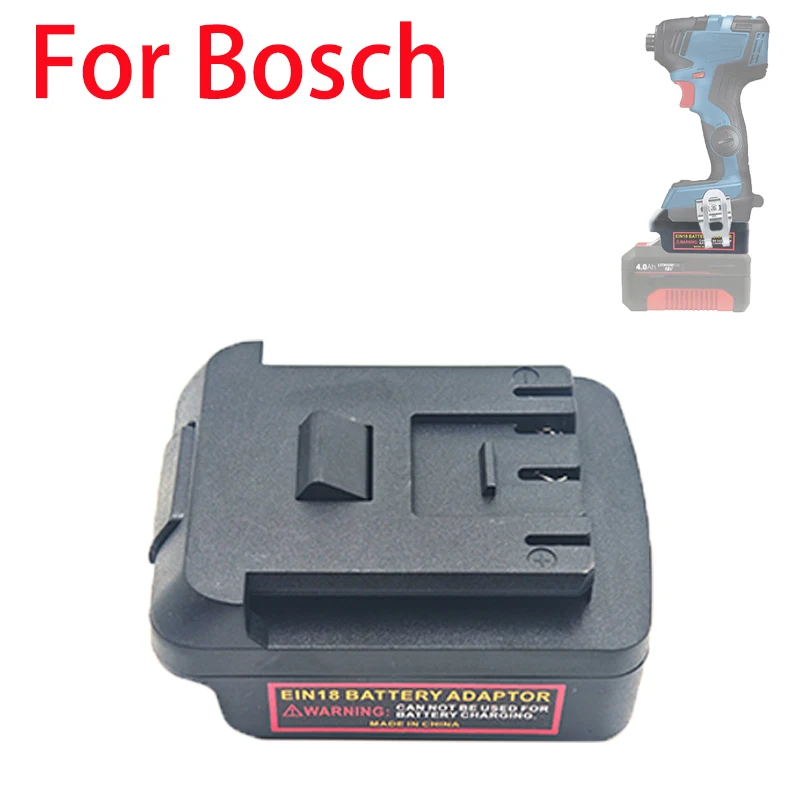 

For Einhell 18V Li-Ion Batteries Converting To for Bosch BAT Series 18V Li-Ion Battery Power Tools Battery Adapter Converter