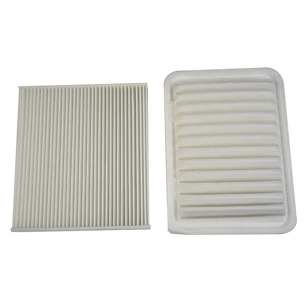 Engine & Cabin Air Filter Kit for Toyota For Corolla 2009 2018 Enhance Air Quality Part Numbers 17801 0T030 87139 07010