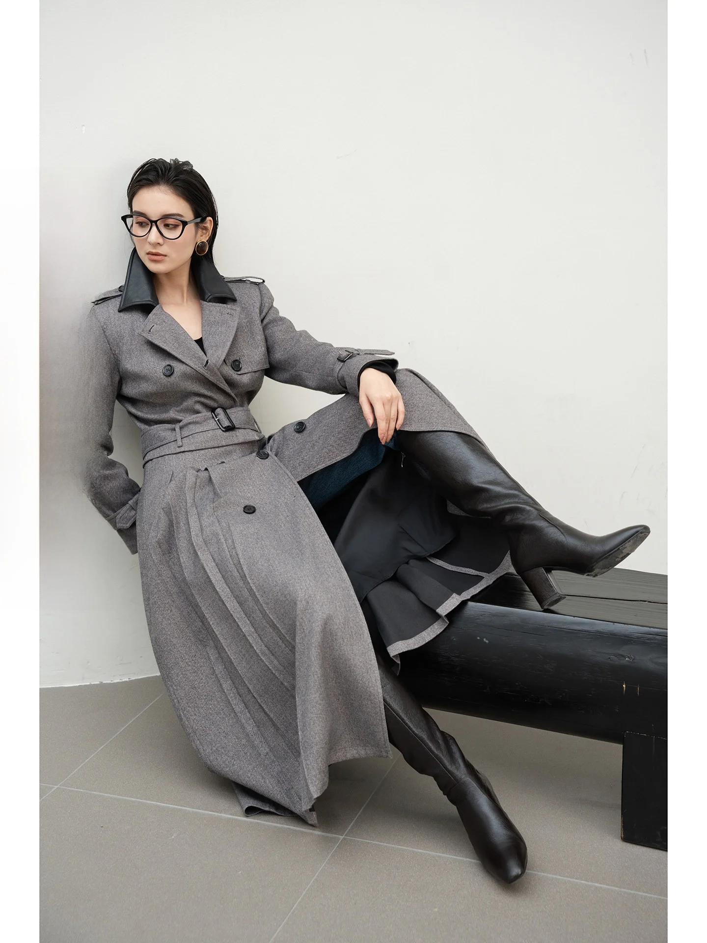 

Лондонская модная женская куртка из гусиного пуха со съемным воротником, ультрамодный британский уличный стиль, длинный рукав, высокая талия, теплая.