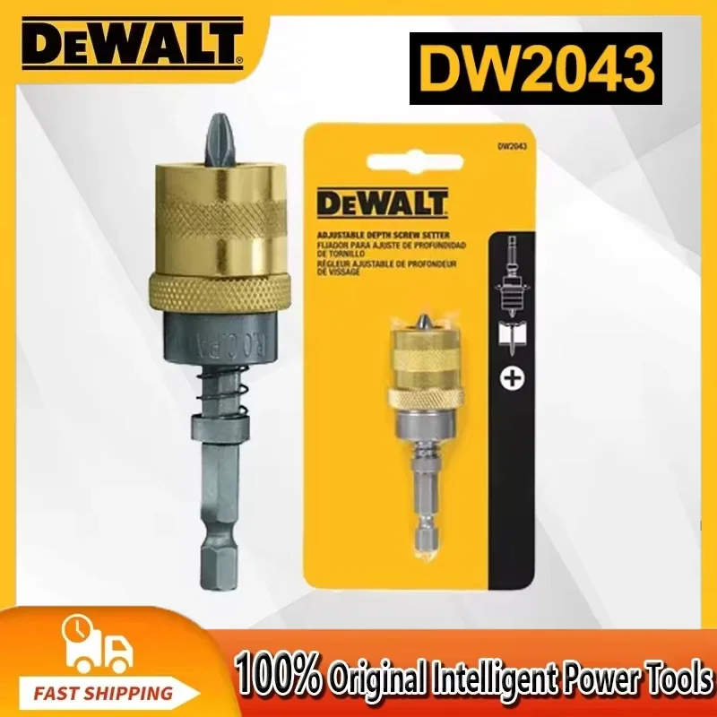 DEWALT DW2043 1/4 In. Hex Adjustable Screw Depth Setter Cross Screwdriver Setter Power Tool Accessories Woodworker