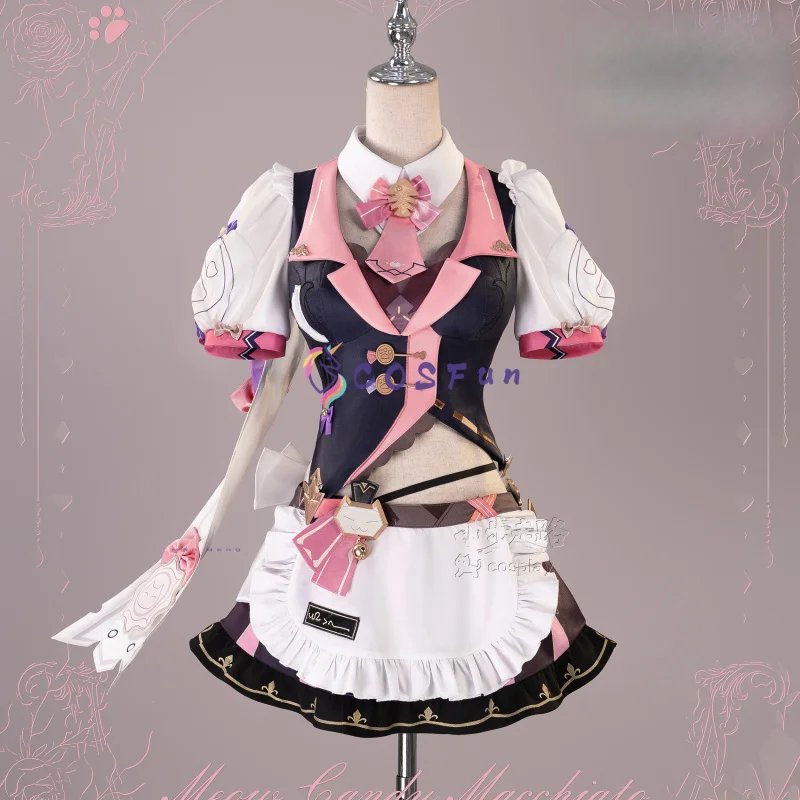 

Honkai Impact 3 Pardofelis Cosplay Costume Sexy Lovely Uniform Full Set Uniform Props Accessories Women Halloween Carnival