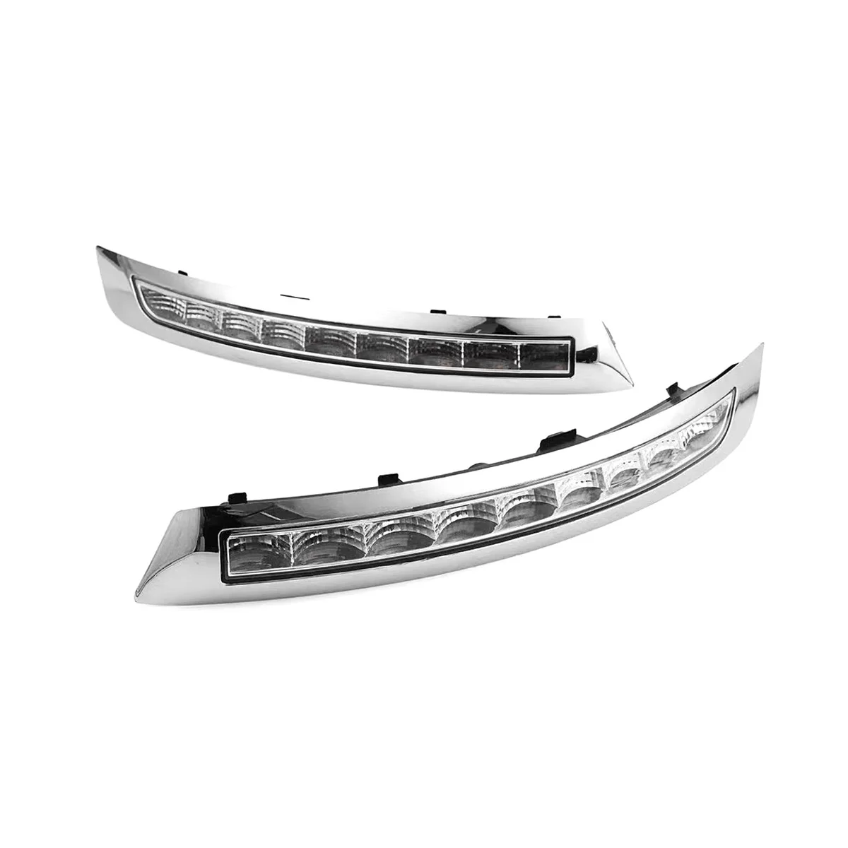 1Pair for Volvo XC90 2007-2013 LED DRL Turn Signal Daytime Running Light Daylight Fog Lamp