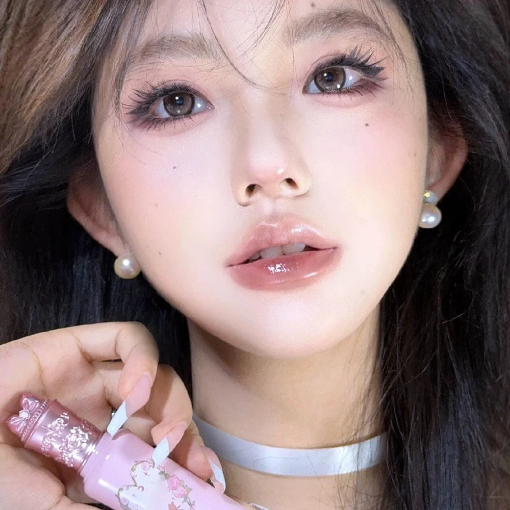 Hellrosa Aufhellender Concealer Flüssig Matt Wasserfest Abdeckt Flecken Akne Hautton-Korrektor Gesichtskontur Gemischte Basis-Make-up-Basis – Detail 5