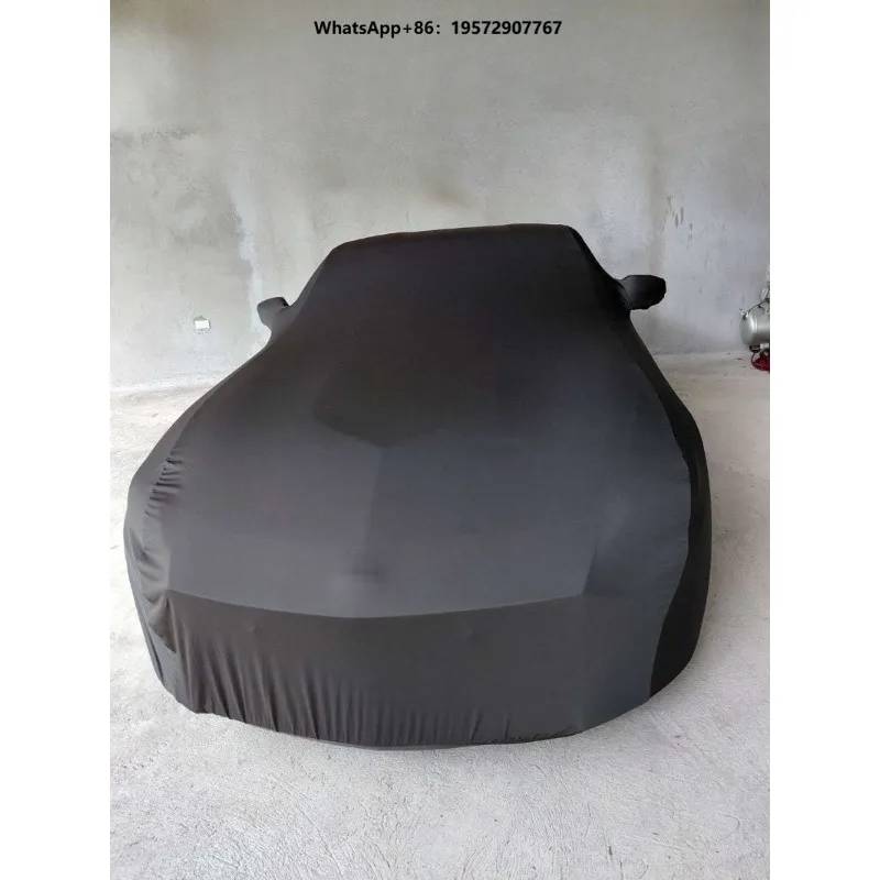 Stretch Fabric Waterproof UV Protection Car Cover Soft Scratch-Proof Indoor Dustproof Full Coverage for Sedan Coupe