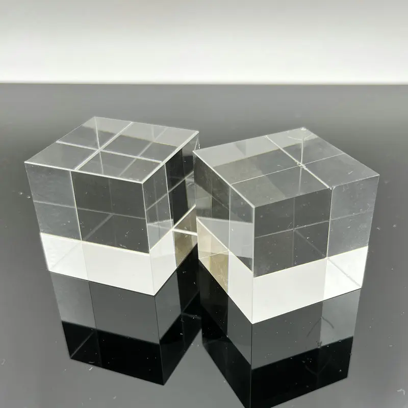 High-Performance Polarizing Beamsplitter Prism For Pico Projectors, Thin Film Coated K9 Glass Optical Cube