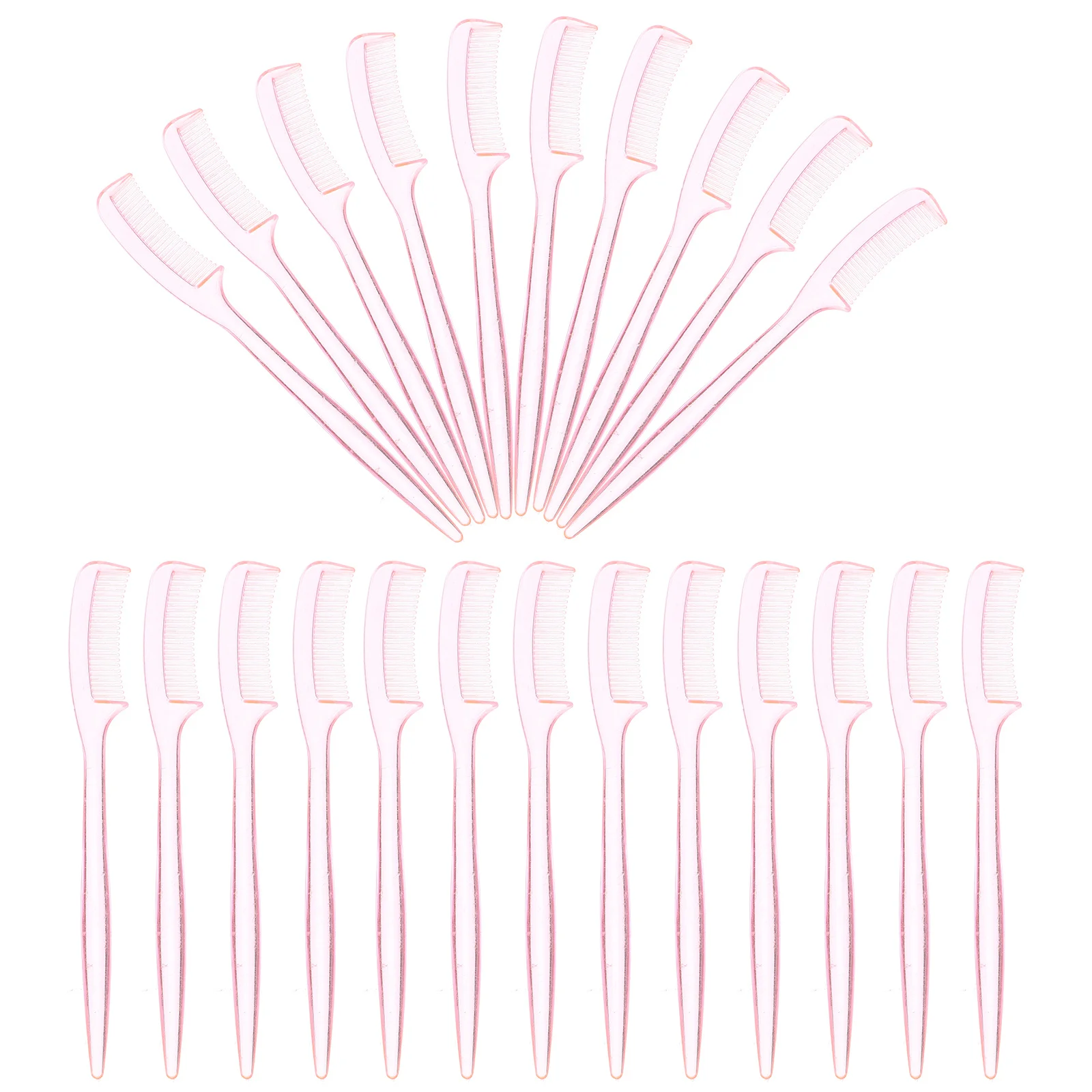 Peigne à cils en plastique, outil de maquillage professionnel, léger, Durable, réutilisable, définisseur de sourcils, brosse à Mascara, 30 pièces