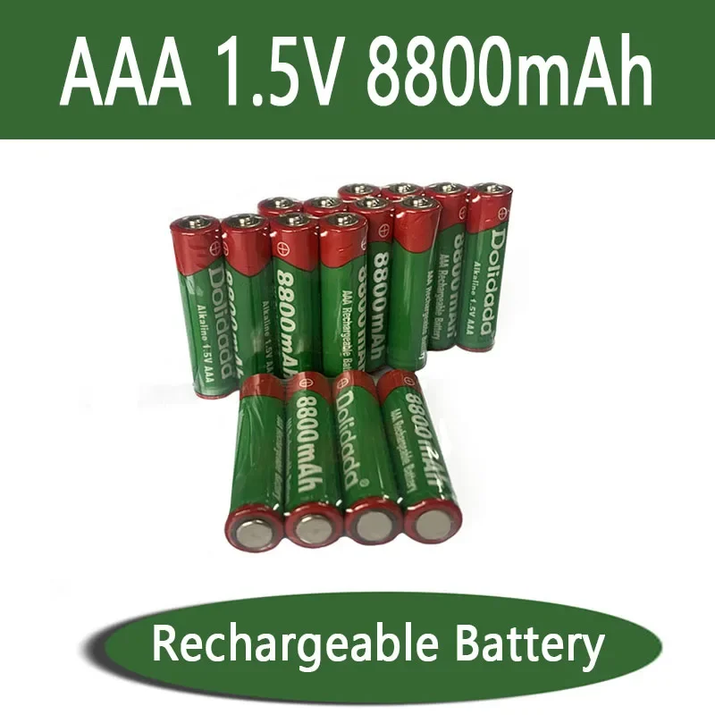 Aimjin 1.5V Aaa Oplaadbare Batterij 8800Mah Aaa 1.5V Alkaline Oplaadbare Batterij Voor Led Licht Speelgoed Mp3