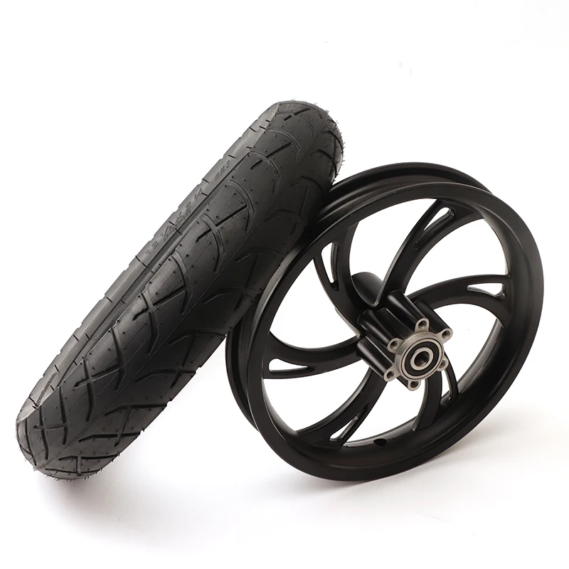 High quality 12 1/2X2 1/4 Wheel Tire & Inner Tube and Rim Set Fit For Electric Scooters E-bike Folding Bicycles Accessories