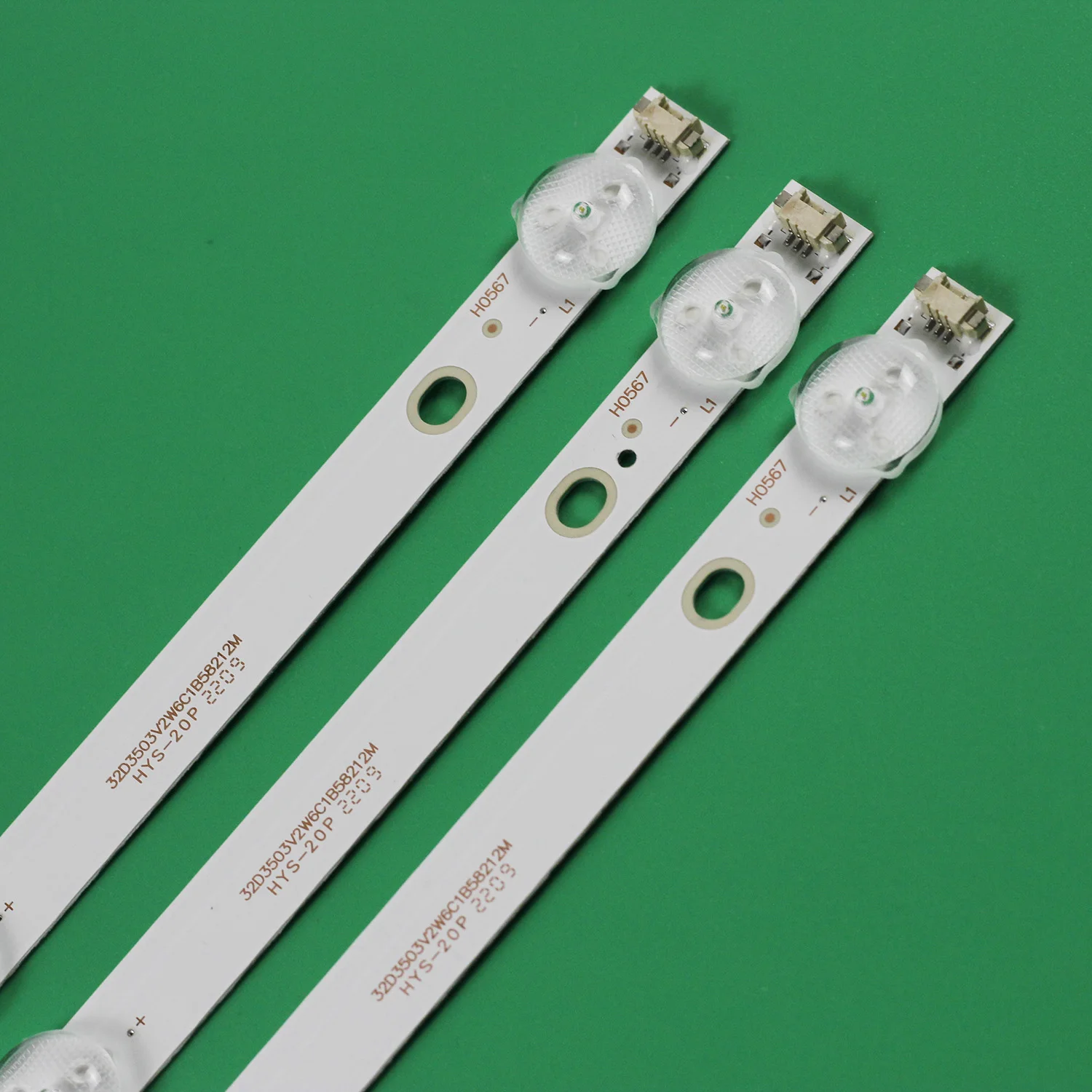3 teil/satz LED-Hintergrund beleuchtung Streifen s412l32h 32l 301 c18 HV320WHB-N80 JL.D321225006-T JL.D320427005-T dled32slt 3x6 0005