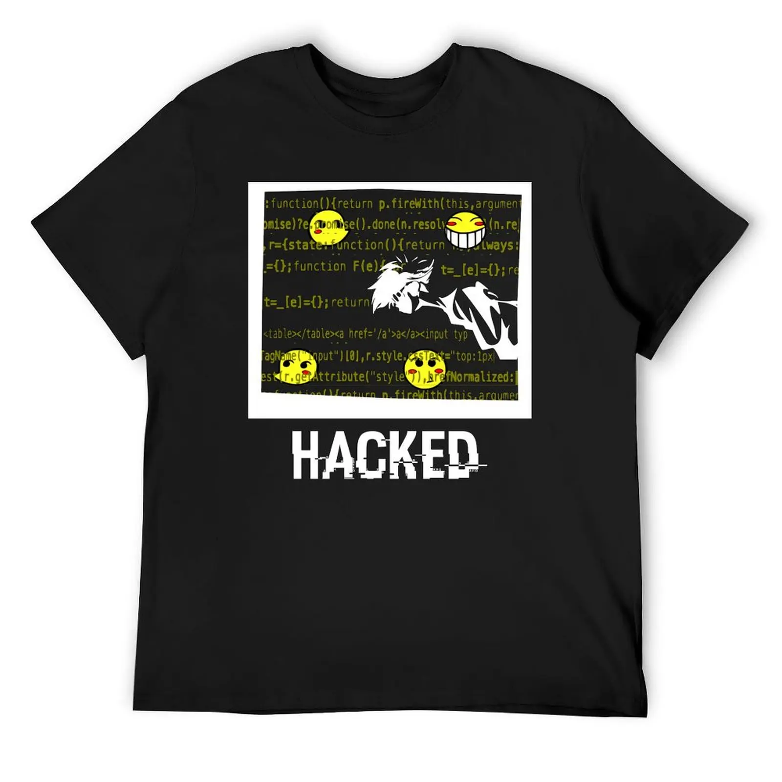 

Hacked Radical Edward - Space Cowboy - Anime Hacker - 90s Anime Anime Aesthetic T-Shirt essential t shirt mens tall t shirts