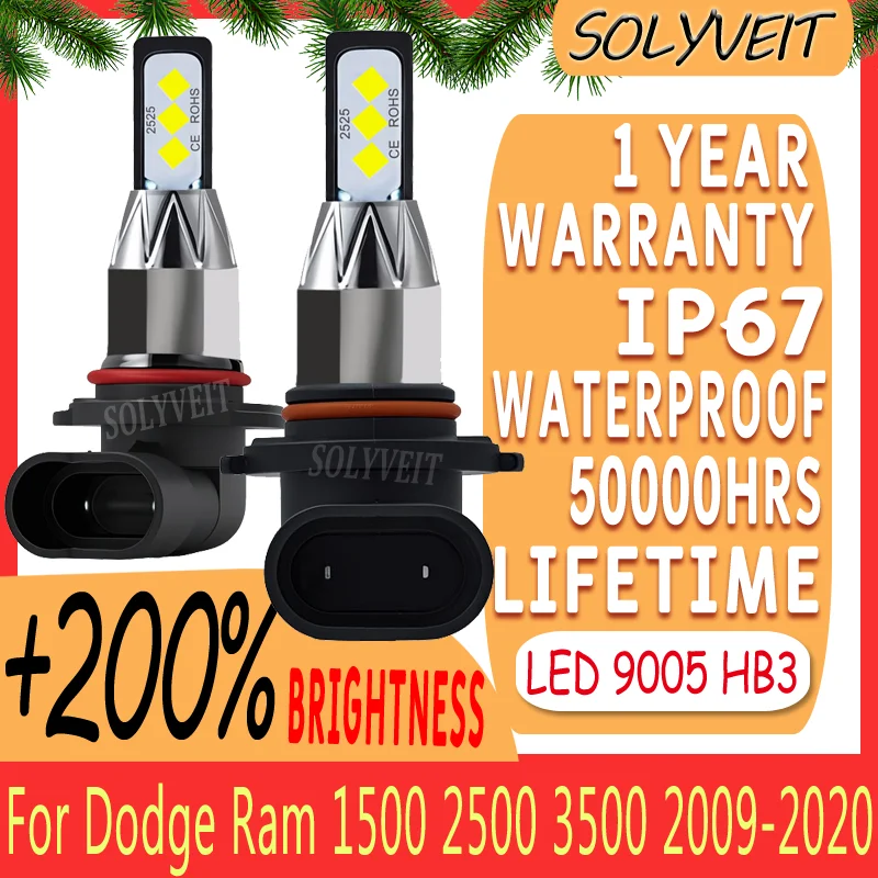 

Quick Installation 9005 LED High Beam For Dodge Ram 1500 2500 3500 2009 2010 2011 2012 2013 2014 2015 2016 2017 2018 2019 2020