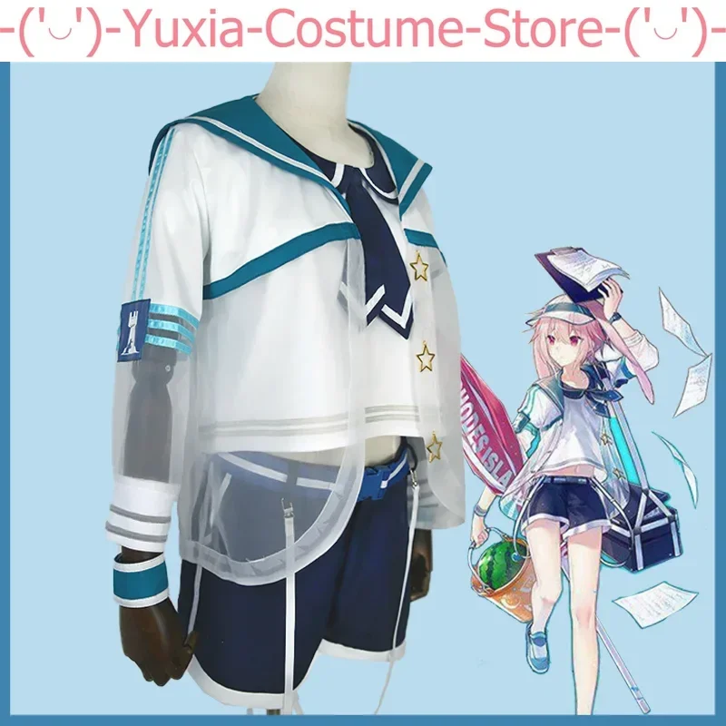 

Arknights Ansel Swimsuit Cosplay Costume Cos Game Anime Party Uniform Hallowen Play Role Clothes Clothing