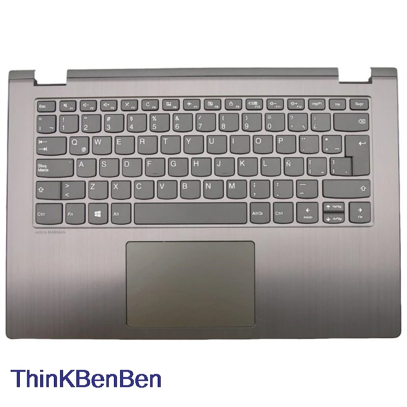 Imagem -01 - Capa para Palmrest Estojo Superior para Lenovo Ideapad Flex 14ikb 14arr Yoga 530 14 5cb0r08872 Espanhol la Latin capa para palmrest estojo superior para lenovo ideapad flex 14ikb 14arr yoga 530 14 5cb0r08872 espanhol la latin 01