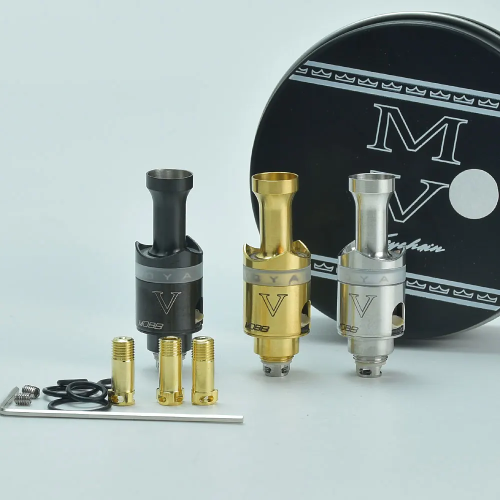 Monarchy Mobb V สไตล์สะพาน rba สำหรับ bille/bbbb/boro หมุดอากาศถัง1.0มม./1.5มม./2.0มม./3.5มม. VS raizen rba