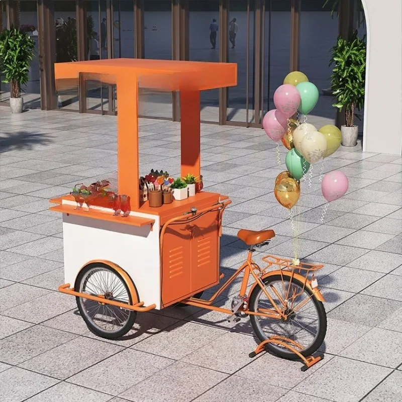 Tricycle shopping malls, night markets, food street stalls, flower carts, event display vehicles, wholesale parade vehicles