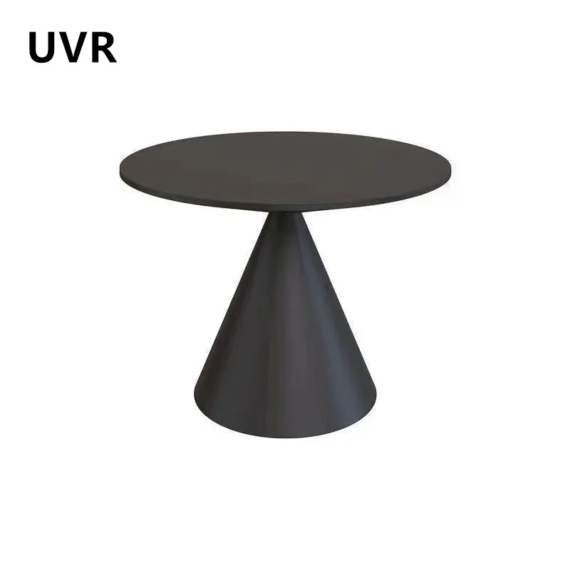 UVR Round Coffee Table Household Living Room Sofa Side Corner Table Bedroom Bedside Table Hotel Small Side Table Coffee Table