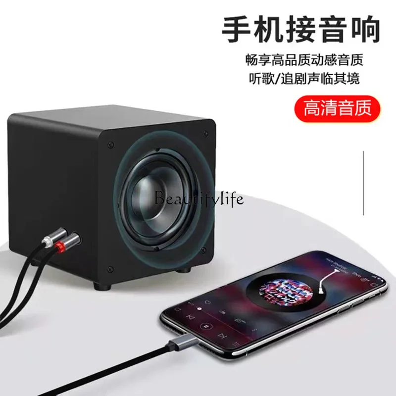 YJtool1Double lotus head rca computer mobile phone connection power amplifier speaker cable