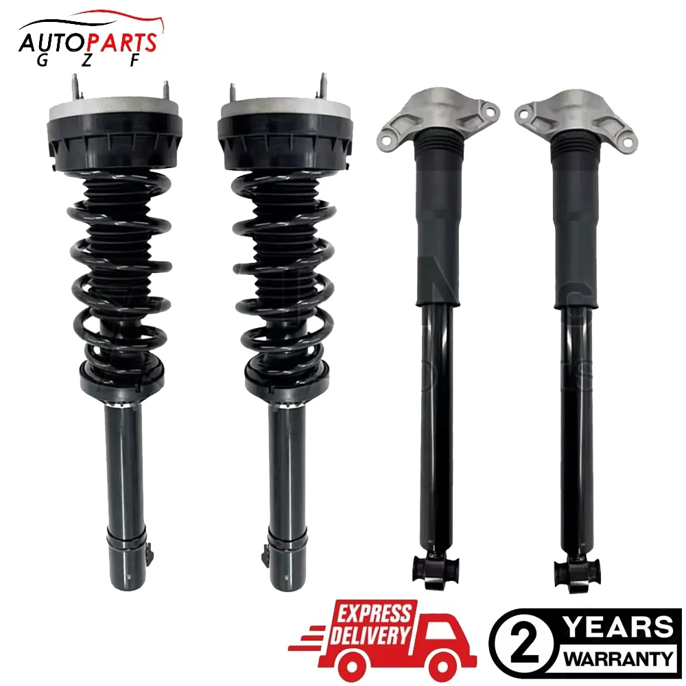 4x Front Rear Shock Absorber Strut Assys Active Fit Jaguar F-Pace X761 AWD 2017-