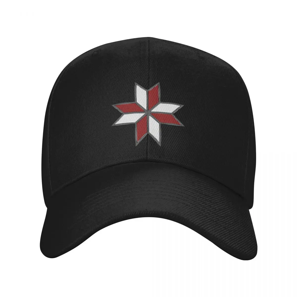 

Latvian Auseklis Symbol of Light Defeating Dark Baseball Cap Custom Cap Christmas Hat Golf Men Women's