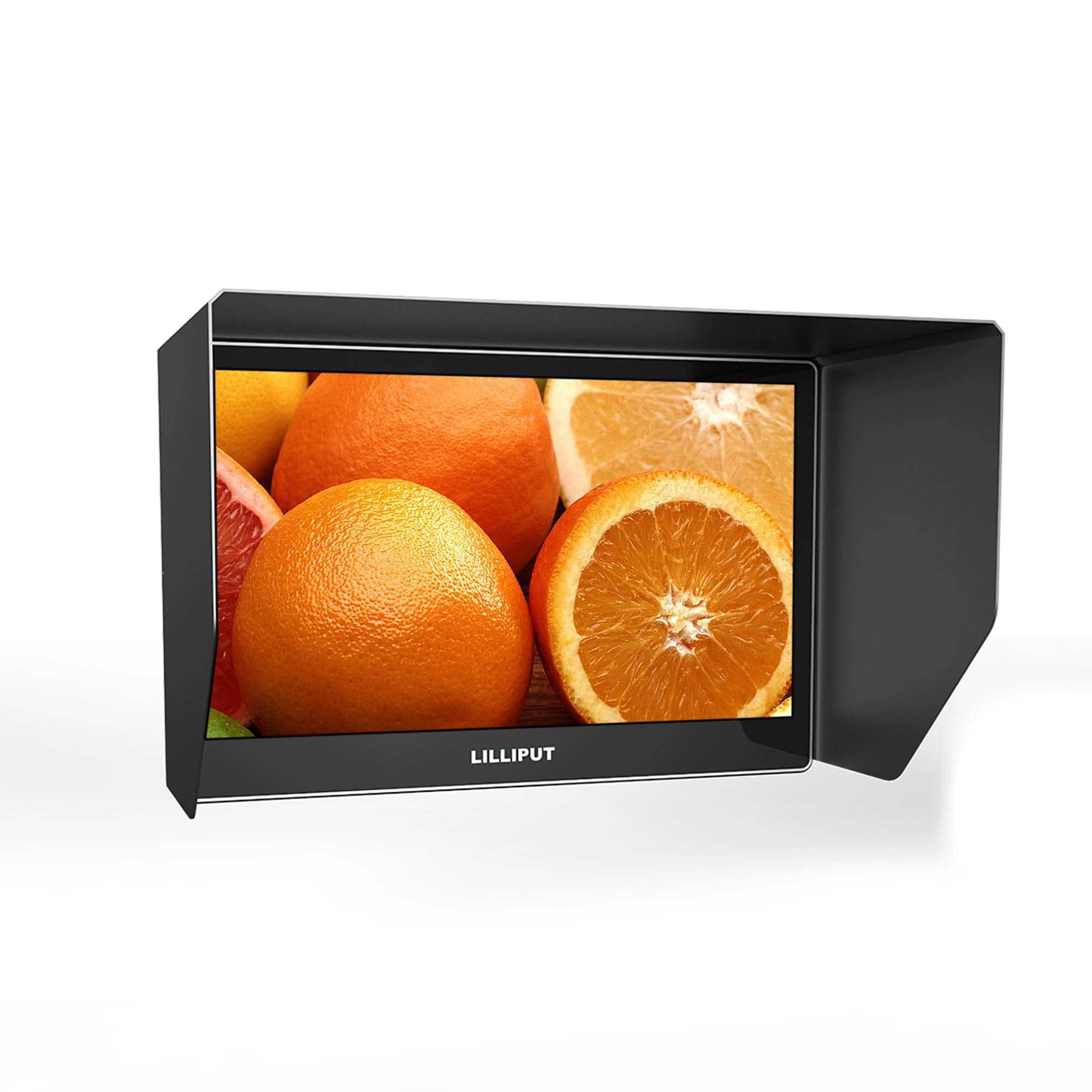 A13 OLED 4K Broadcast Mo nitor 13.3 inch Quad-split outdoor Camera video Mo nitor with 4 Channel HD MI 3G-SDI DP Input