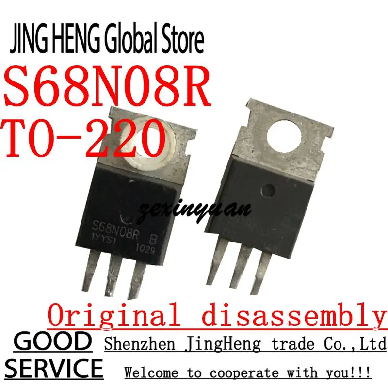 10PCS S68N08R TO-247 Original disassembly