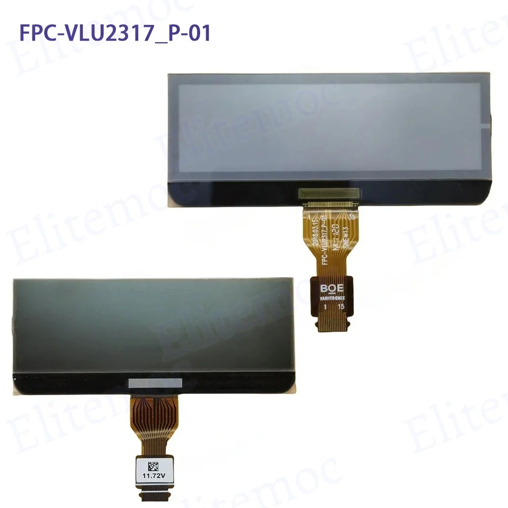 

FPC-VLU2317_P-01 3.5 Inch TFT LCD Display For Motorbike Motorcycle Cluster Dashboard Screen Repair Replacement