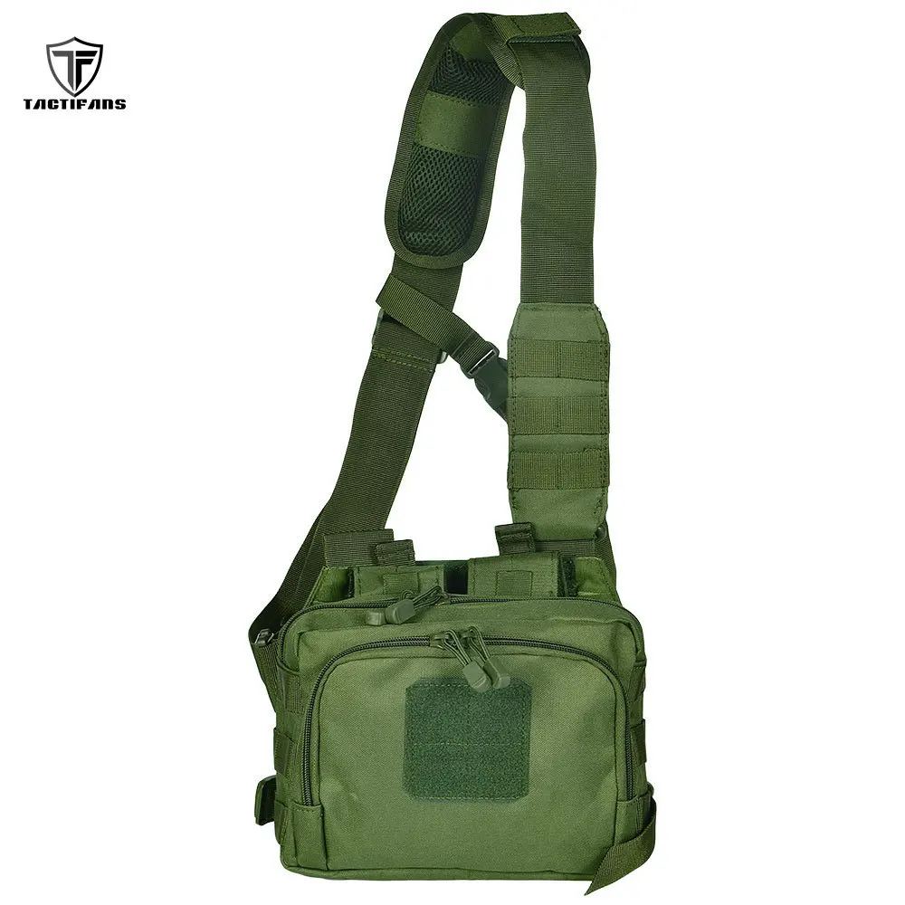 Tactical 2 Banger Bag Messenger Range Bags Quick Release Carryall AR M4 Magazine Pouch Crossbody Shooting Hunting Gear Nylon