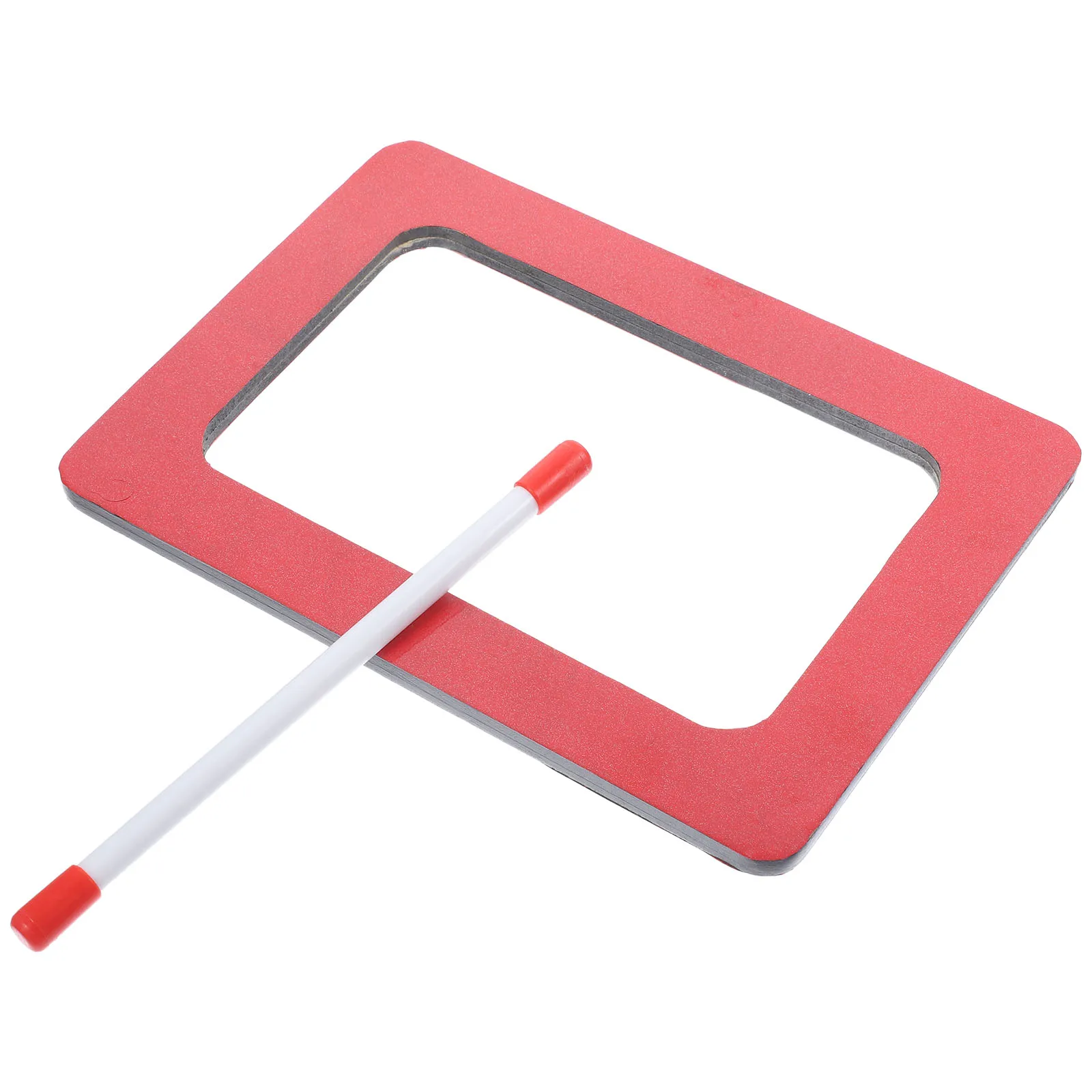 مستطيلة شفافة H طبل سطح الاطفال لعبة الموسيقى قرع أداة المحمولة تصميم سهل قبضة ألعاب موسيقية للأطفال