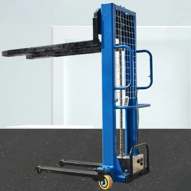 Supply of stacker lifting transporting and climbing all-in-one vehicle light loading and unloading convenient electric forklift