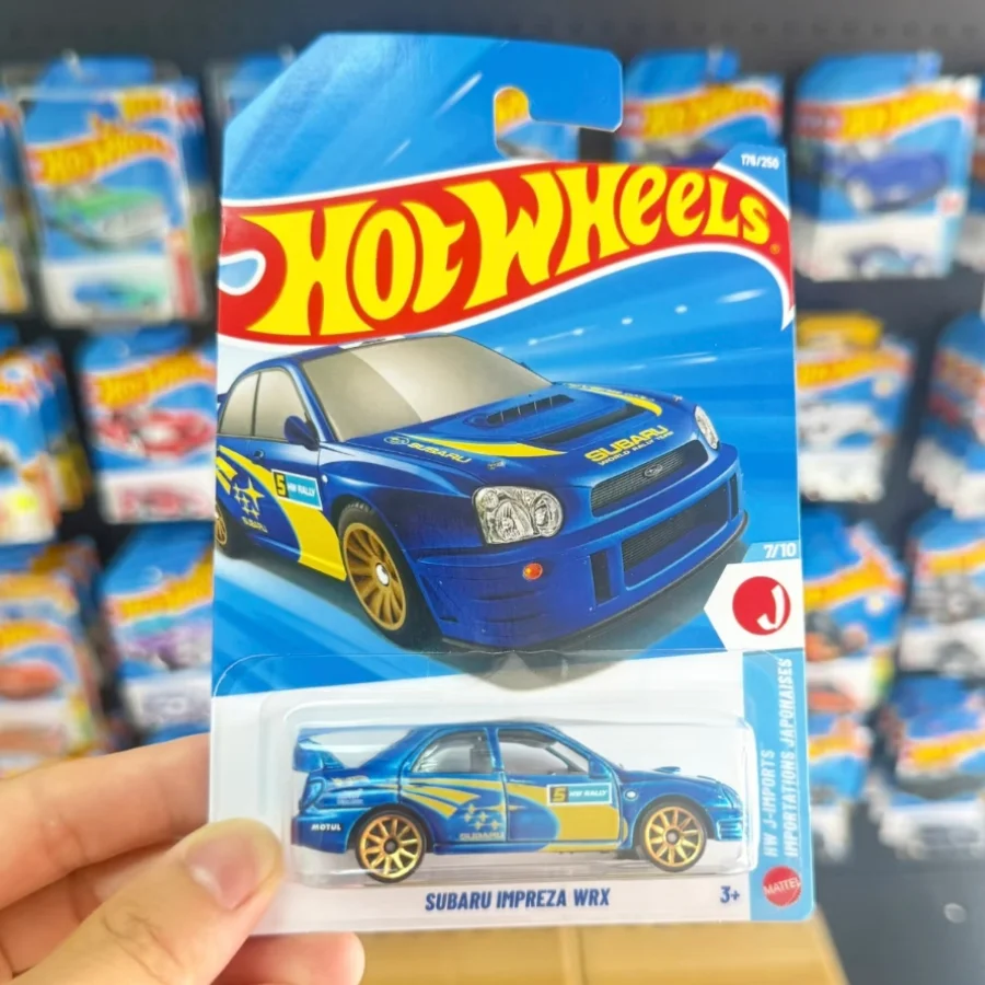 NEW Hot Wheels 1/64 Diecast Alloy Car SUBARU IMPREZA WRX 2026 HW J Imports Collectible Model Collection Birthday Gift Toys view 2