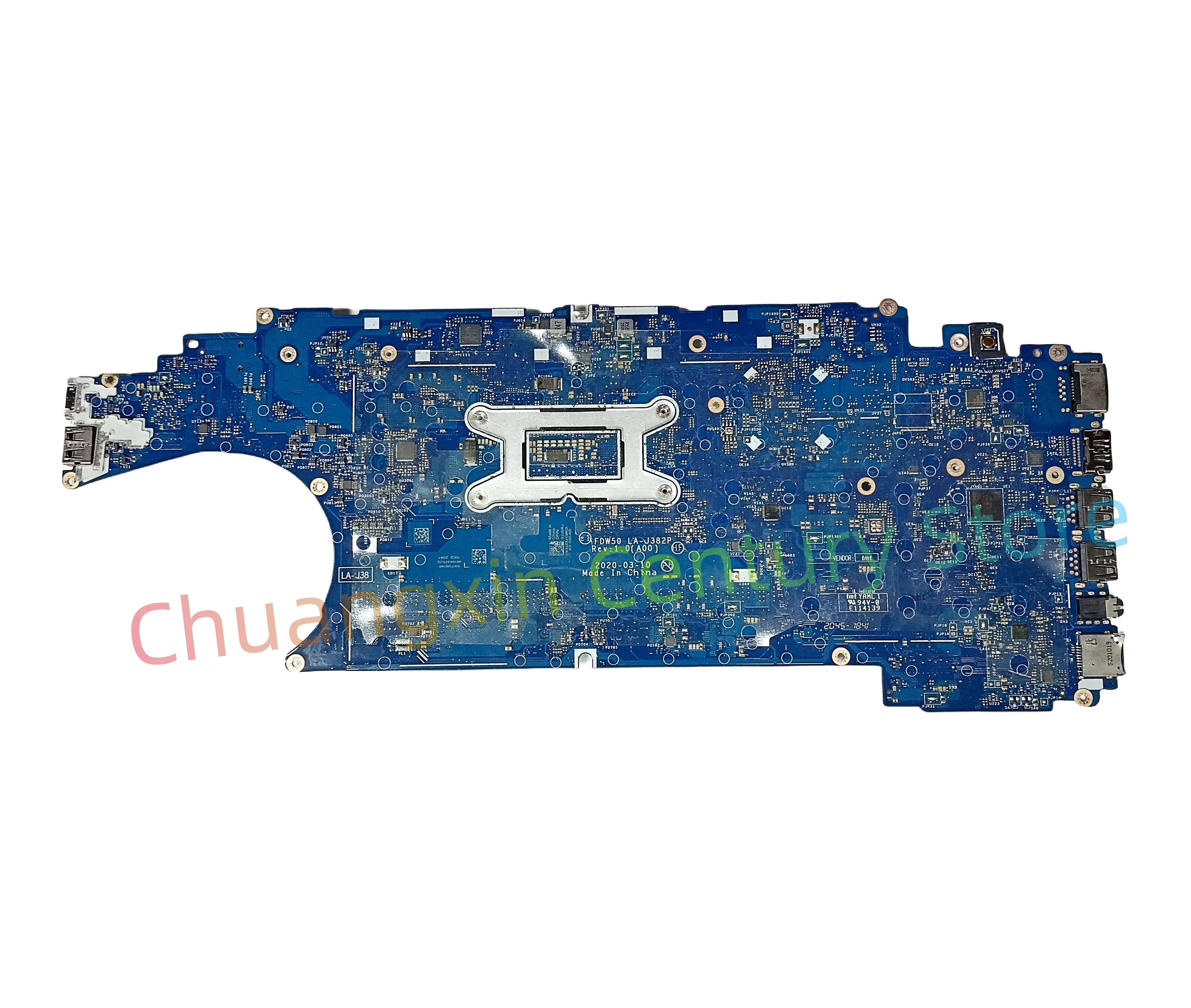 LA-J382P motherboard for Dell Latitude 5510 series laptops with CPU: I3 I5 I7-10TH 100% tested successfully shipped