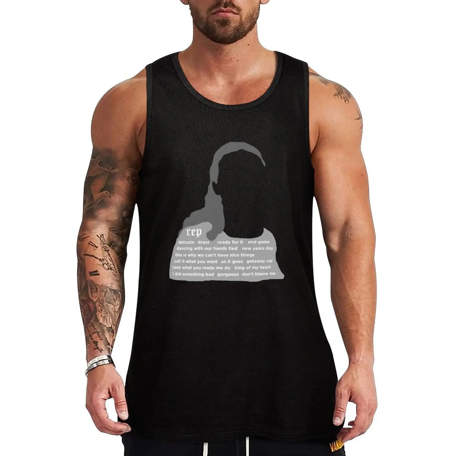 

Reputation The Album Tank Top Gym clothes fitness clothing for men summer clothes sports vest