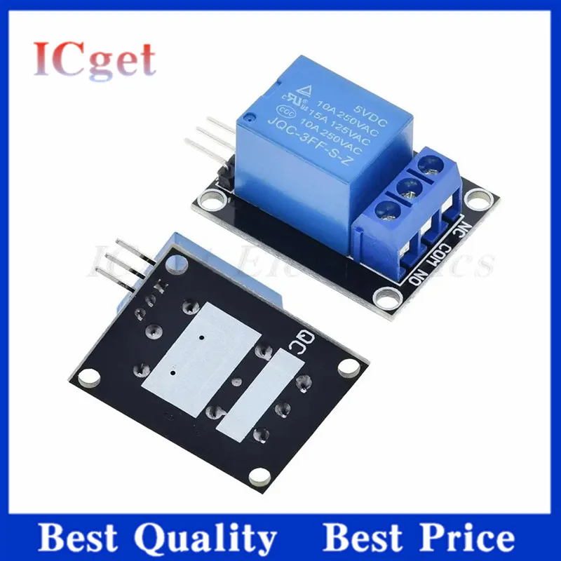 5PCS KY-019 5V One 1 Channel Relay Module Board Shield For PIC AVR DSP ARM For Arduino Relay