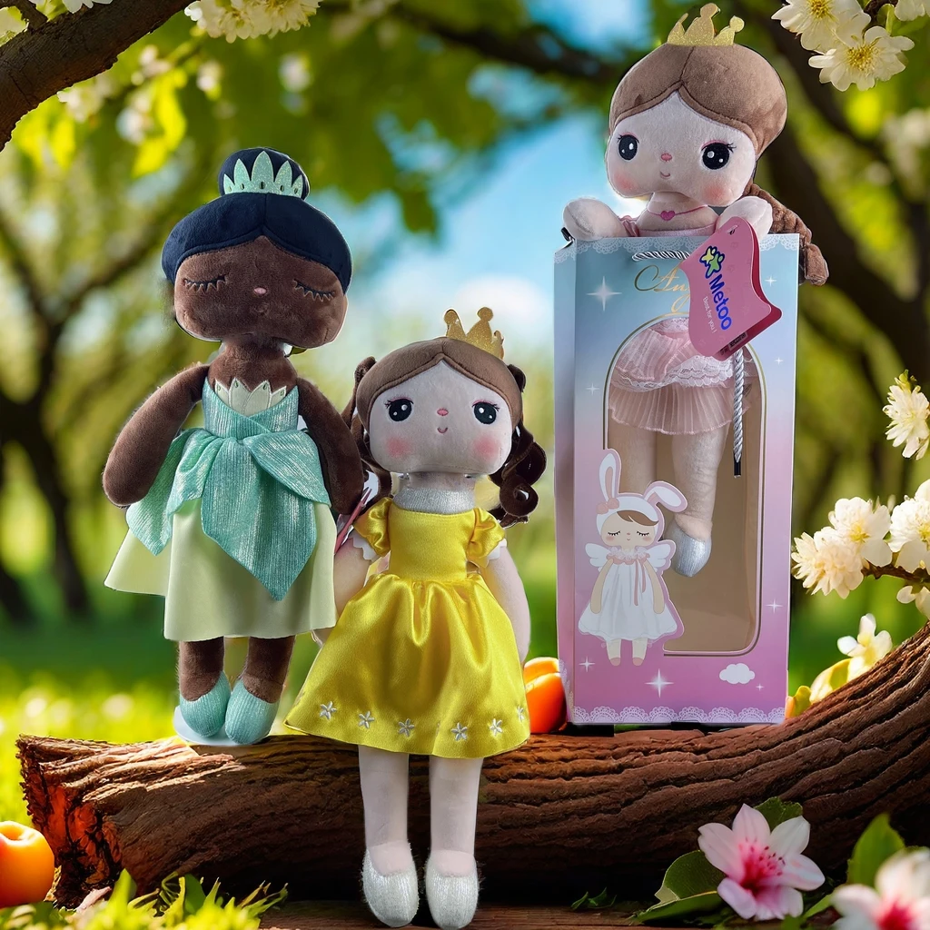 Metoo Angela Fairy Princess Gift Box Collection Fine Gifts Sleep Toys Kawaii Princess Doll Gift Box Decorations Collectibles