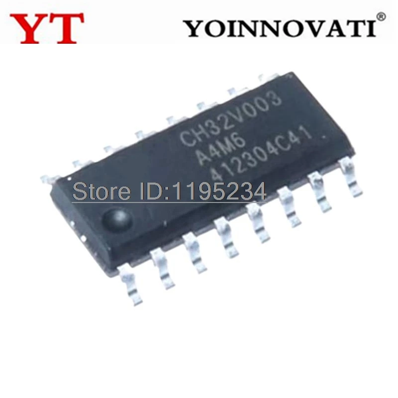 20PCS-100PCS New CH32V003A4M6 CH32V003 A4M6 CH32V SOP-16