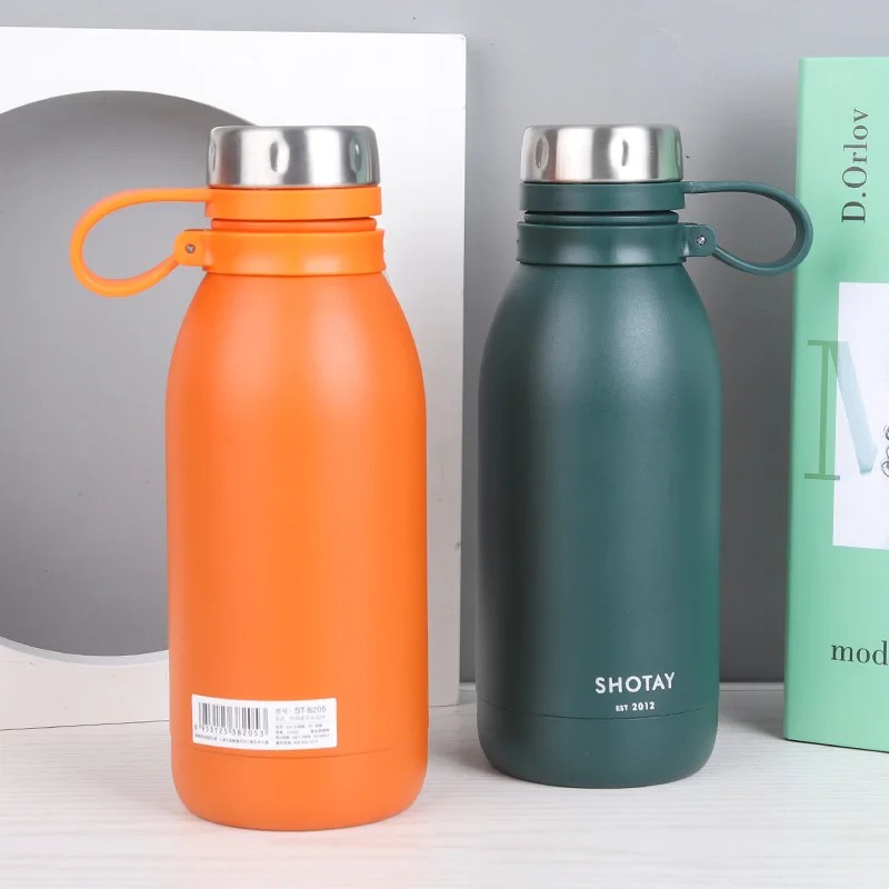 Thermo Bottle Double layer 304 stainless steel cola bottle sports water bottle vacuum insulation cold water bottle