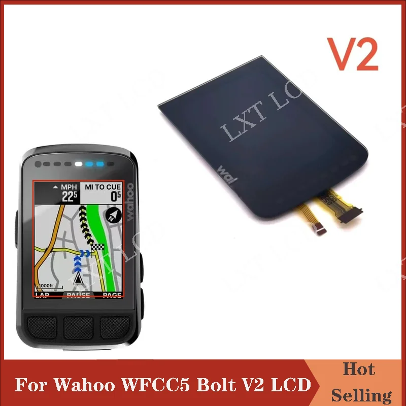 

Original LCD Screen Matrix For Wahoo WFCC5 Elemnt Bolt V2 Bike Computer Assembly Replacement Display