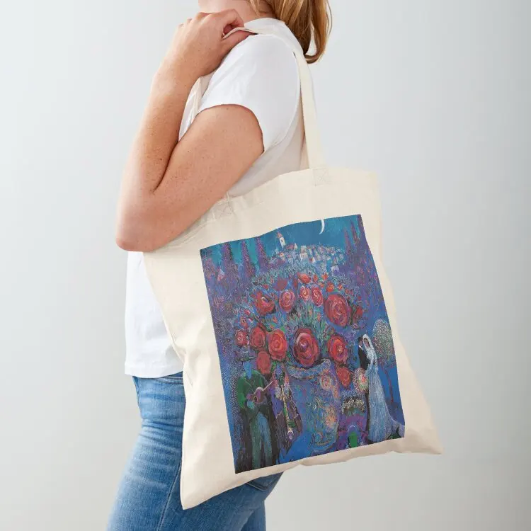 

Art print of Marc Chagall, marc chagall paintings Tote Bag shopper bags for women hand bags Canvas custom fabric bag